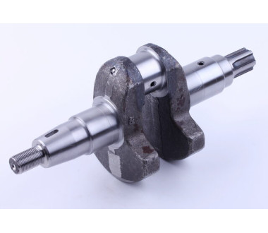 Колінвал голий під шліци діаметр 25 мм - 186F - TTG