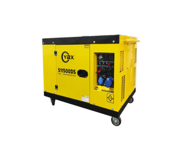 Генератор безшумний дизельний S11500DS 10KW YBX (однофазний зі свічкою розжарення)