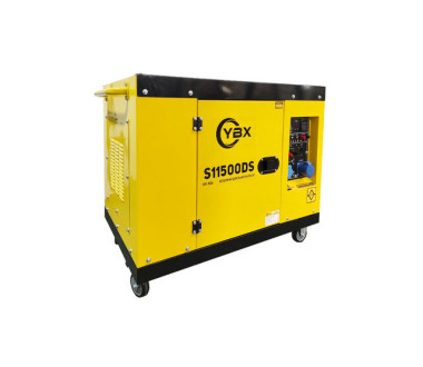 Генератор безшумний дизельний S11500DS 10KW YBX (однофазний зі свічкою розжарення)
