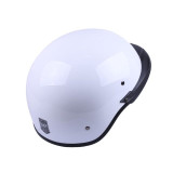 Шолом MD-513-1 білий глянсовий + прозоре скло size L - VIRTUE