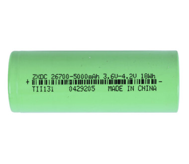 Акумуляторна батарея 3.6V 3C 26700 5000mAh