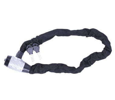 Замок протиугінний ланцюговий 8мм*1000мм (під ключ) ZH-002