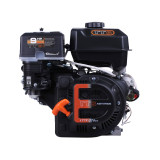 Двигун бензиновий 177FE TTG (під шліци, 25 мм) 9 к.с. з електростартером