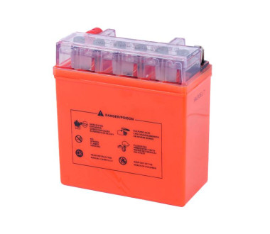 Акумулятор гелевий, 5АH-YTX12N5-3B, помаранч., 120*61*129 мм - OUTDO, Active