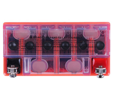 Акумулятор гелевий, 5АH-YTX12N5-3B, помаранч., 120*61*129 мм - OUTDO, Active