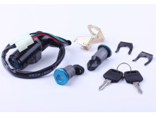 Замки, к-т: 3 шт. + крепежи (069) - F50 и F1