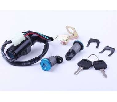 Замки, к-т: 3 шт. + крепежи (069) - F50 и F1