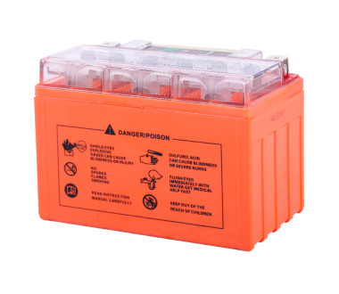 Акумулятор гелевий, 9АH-YTX9-BS, помаранч., 150*85*105 мм, З ІНДИКАТОРОМ - OUTDO