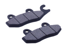 Колодки передні гальма, дискові з вушком, к-т 2 шт. - Актив