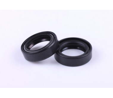 Сальники переднього амортизатора, к-т 2 шт.: 27*37*10,5 - Актив - Premium