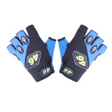 Моторукавички YM001-15 (короткі) сині size L