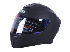 Шолом MD-813 чорний матовий, скло хамелеон size S - VIRTUE