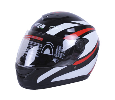 Шолом MD-101B чорний смугастий size S - VIRTUE