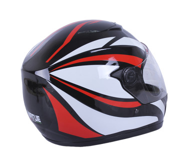 Шолом MD-101B чорний смугастий size S - VIRTUE