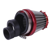 Фільтр нульовий KM червоний Ø48-50/35/28 мм прямий - АМ