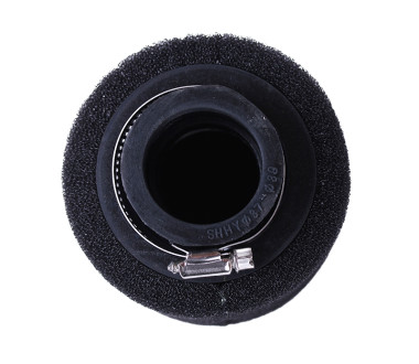 Фільтр повітряний Ø38 мм прямий з хомутом (125CC) - АМ