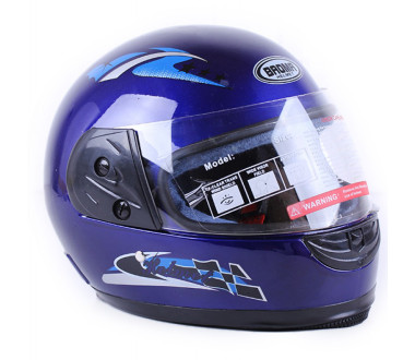 Шолом МВ-405 (з бородою) – синій size L