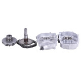 Редуктор з відцентровим зчепленням шпонки (вал 22 мм) - 188F/190F