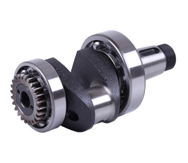 Колінвал у зборі (підшипники 6310/6210, шестерня) – 180N