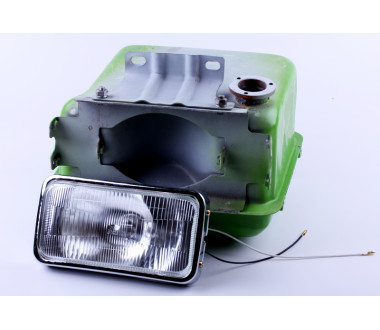 Бак паливний + фара - ZUBR original - 190N