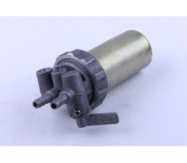 Кран паливний залізний стакан (ZUBR original) - 195N