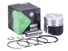 Поршневой комплект 75,00 мм STD (c выборкой под клапана): 9 единиц - 175N - TTG