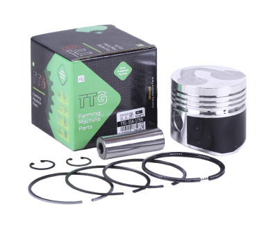 Поршневой комплект 75,00 мм STD (c выборкой под клапана): 9 единиц - 175N - TTG