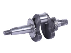 Колінвал у зборі під шліць для двигуна з понижувальним редуктором - 168F