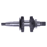 Колінвал у зборі під шліць для двигуна з понижувальним редуктором - 168F