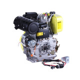 Двигун дизельний 195FE YBX (під шліци, 25 мм) 13 к.с.