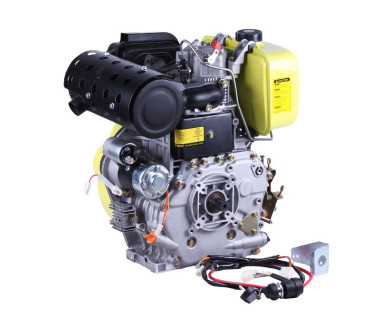 Двигун дизельний 195FE YBX (під шліци, 25 мм) 13 к.с.