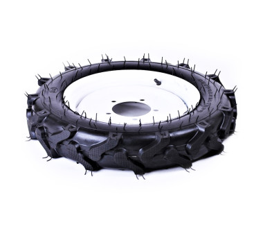 Колесо в зборі 4.00*14 (під 5 болтів) 11,95 кг "ялинка" - мототрактор