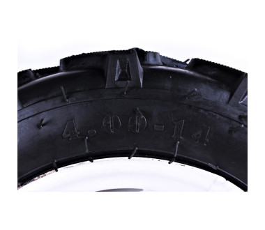 Колесо в зборі 4.00*14 (під 5 болтів) 11,95 кг "ялинка" - мототрактор