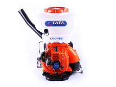 Обприскувач бензиновий Туман ТАТА 490х410х770 14 літрів ранцевий білий