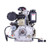 Двигун дизельний 192FE ТАТА з електростартером (вихід валу під шпонку, 25 мм) 14,8 к.с.