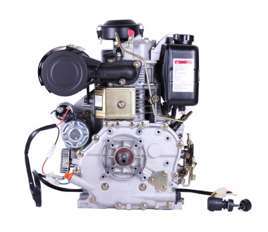 Двигун дизельний 192FE ТАТА з електростартером (вихід валу під шпонку, 25 мм) 14,8 к.с.