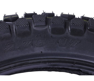 Покришка 2,75*17 6PR TT (під камеру) тип 2