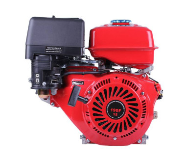Двигун бензиновий 190F ТАТА (з виходом валу під шліц, 25 мм) 15 к.с.
