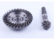 Головна пара переднього мосту L-180 мм Z8/15/Z-30 Foton 244, ДТЗ 244, Jinma 244/264