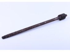 Вал рулевого механизма L-550 мм с червяком (старого образца) - Xingtai 120/220