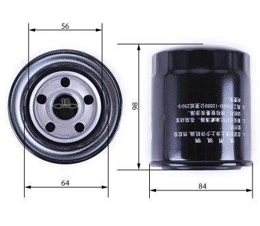 Фільтр масляний DongFeng 244/240 Булат 264 (JX0707S)