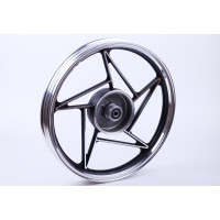 Диск задний литой, барабанный тормоз 18*1,85 (black) - СВ-125/150