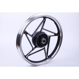 Диск задній литий, барабанне гальмо 18*1,85 (black) - СВ-125/150